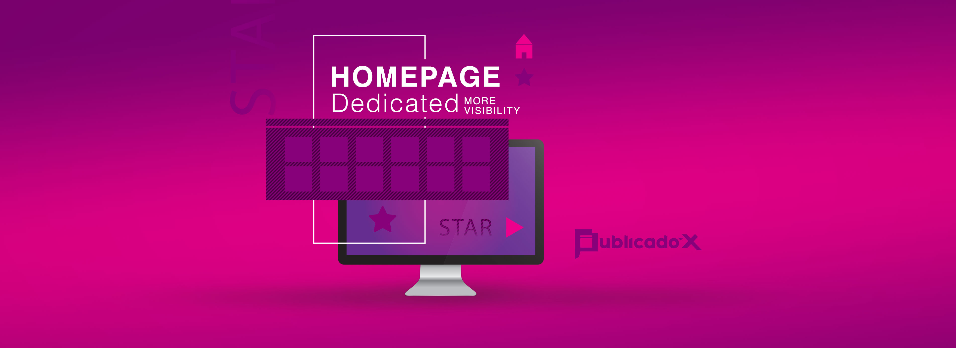 With Star Highlight your ad will appear on our Homepage in a prominent block, on all pages of the category and you will be able to benefit from 8X more views in up to 1 Month.